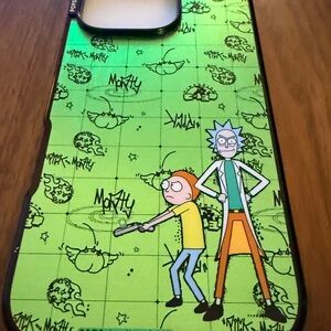 Rick and Morty PopSocket iPhone 16 Pro MagSafe case